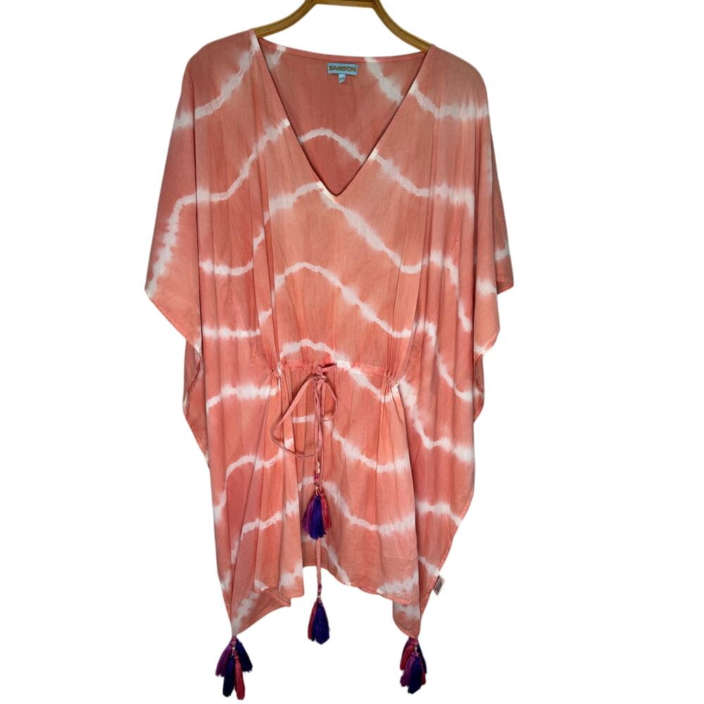 Samson Coral Tie Dye Swim Cover Up S / M